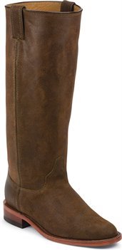 Medium Brown Chippewa Boots Gale Tan 15 Inch